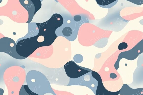 Abstract Dreamy Patterns Seamless