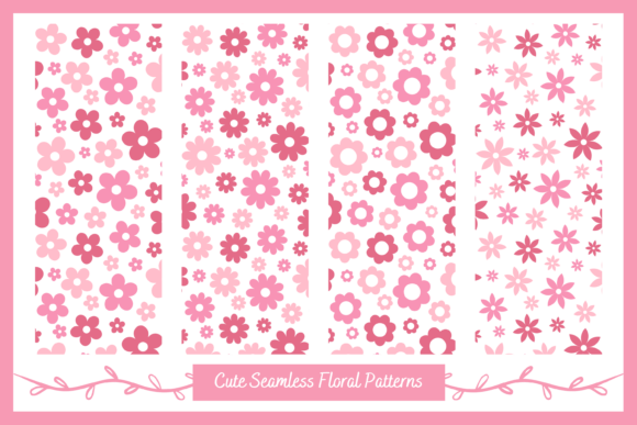 Cute Cherry Blossom Pink Floral Patterns: A Versatile Addition to Springtime Creativity