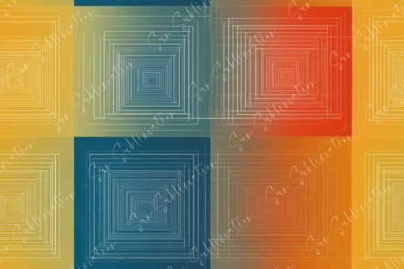 Geometric Patterns in Vibrant Seamless