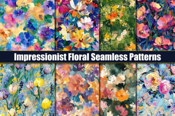Impressionist Floral Seamless Patterns: A Guide to Choosing and Using Them Effectively