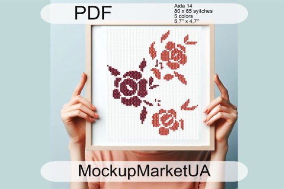 Rose Cross Stitch Patterns PDF Flowers: A Modern Twist on a Timeless Craft
