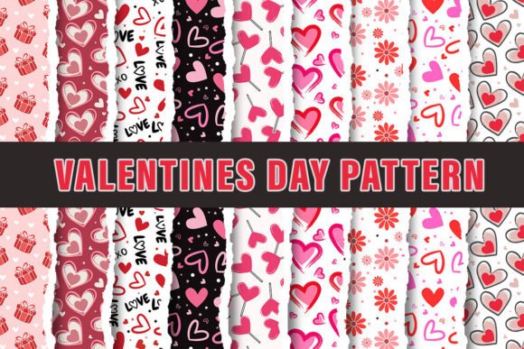 Valentine’s Day Patterns JPG: 9 Wonderful and Different Designs to Inspire You